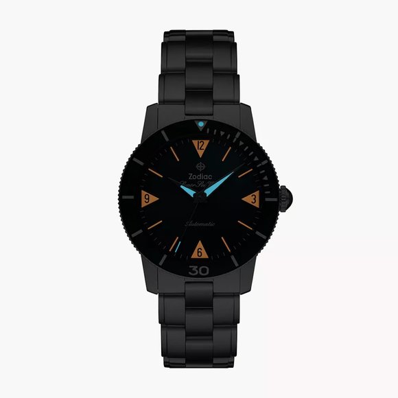 Zodiac ZO9211 Super Sea Wolf Blue Dial Automatic Watch - Picture 2 of 6